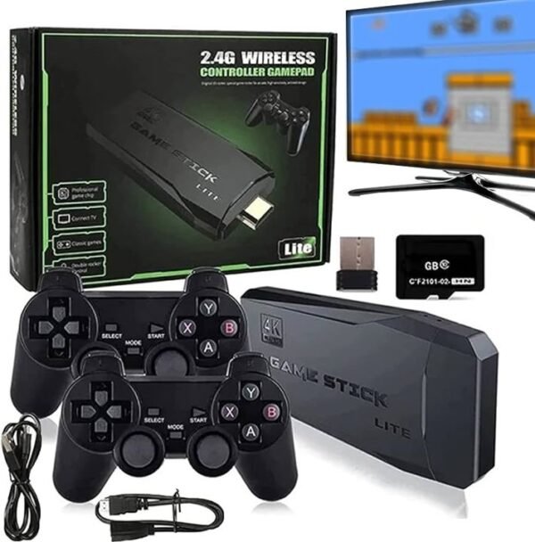 ff7f2b5afcc82217f61106042aa70b10.jpg_720x720q80 Konsol Permainan Retro M8 20000 Permainan 4K HDMI 2 4G Wayarles Stick Permainan 64G PS